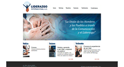 Desktop Screenshot of liderazgointernacionalac.org